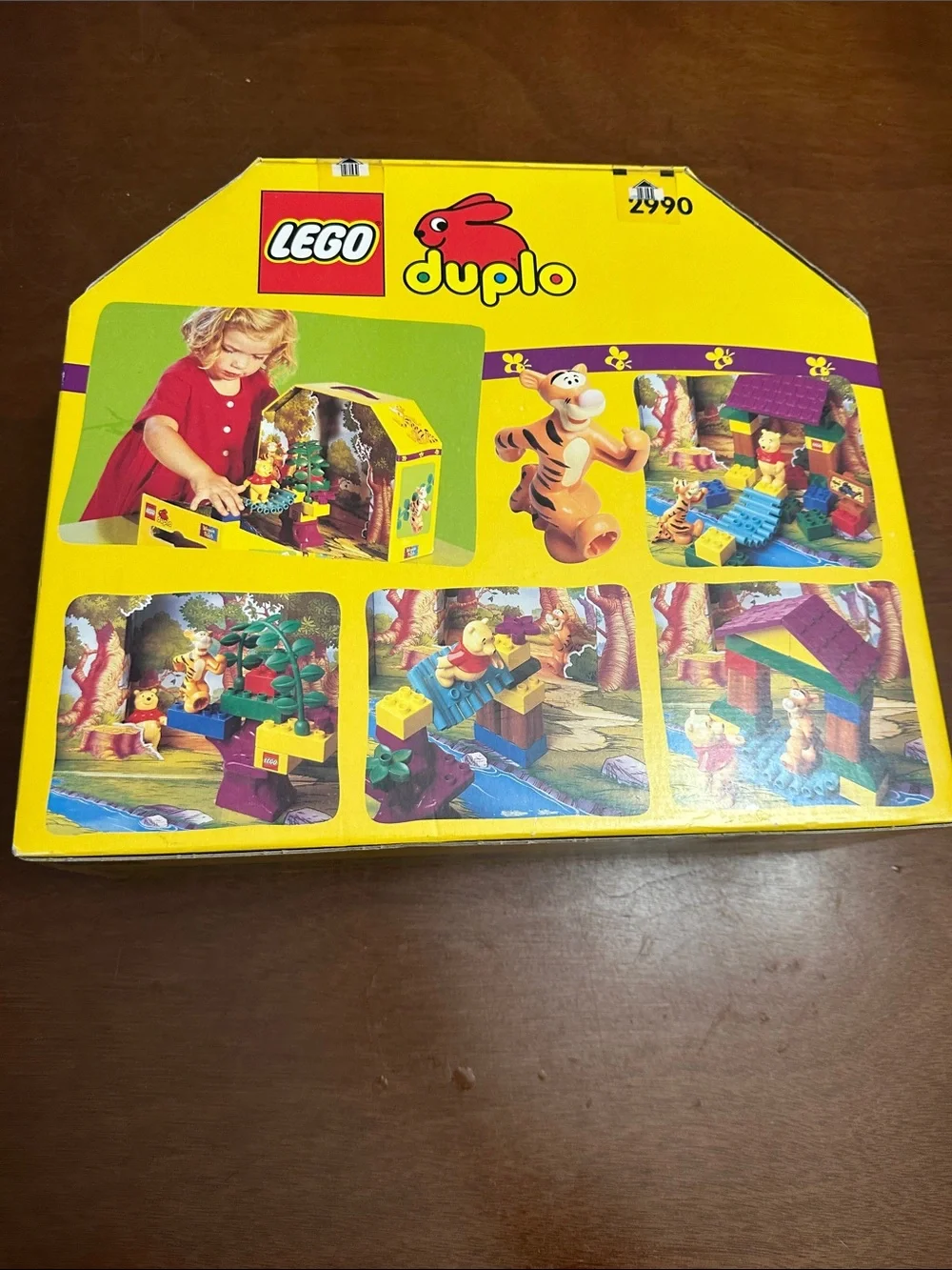 Vintage Lego Duplo Tigger’s Treehouse Tigger Winnie the Pooh Playset Set 2990